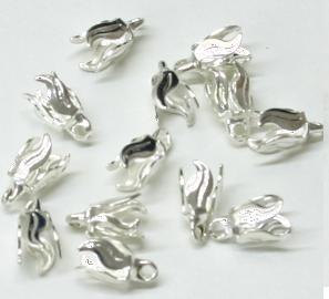 JFBELL 9mm Silver Plated Bell Cap Pack Qty 50